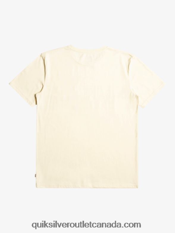 CA Quiksilver Men Surfadelica Stripe Pocket T-Shirt birch TX4R21065
