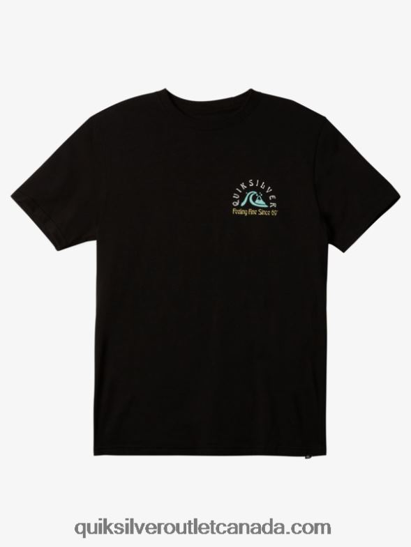 CA Quiksilver Men The Original Barrel T-shirt black TX4R21172