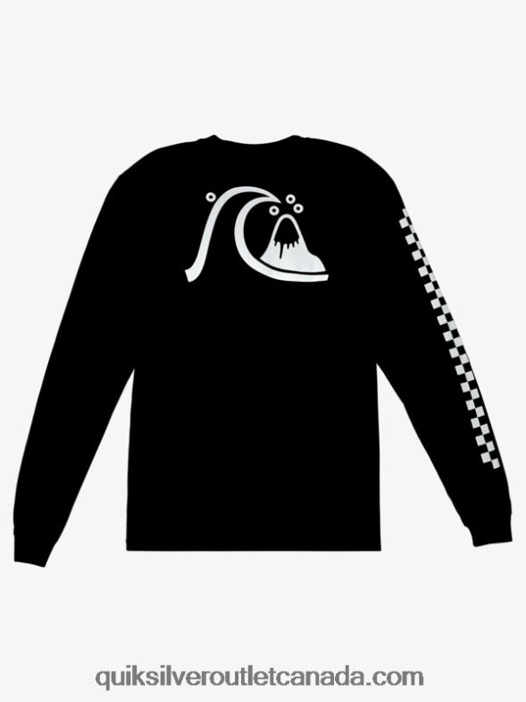 CA Quiksilver Men The Original Ls T-shirt black TX4R2999