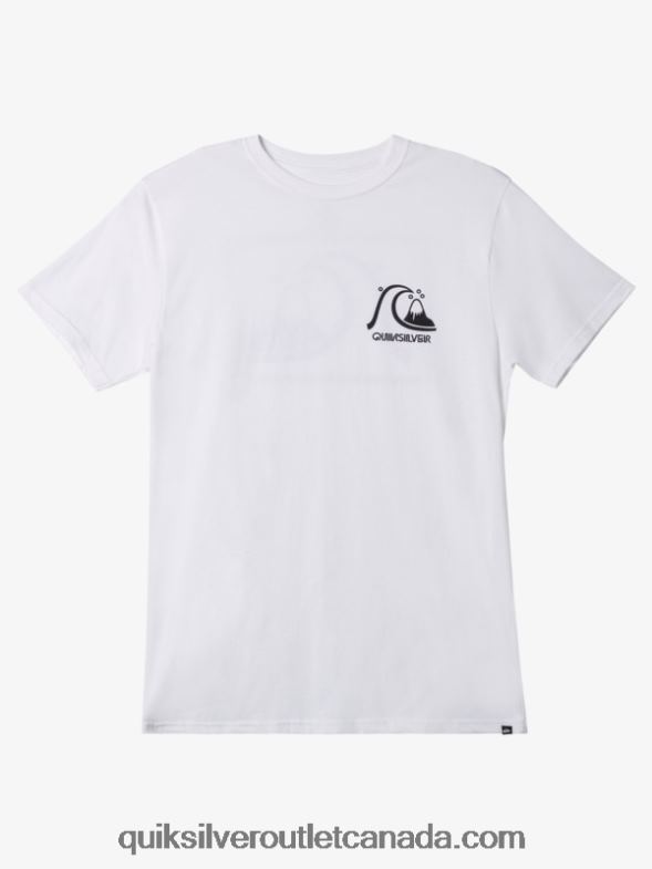 CA Quiksilver Men The Original T-shirt white TX4R21067