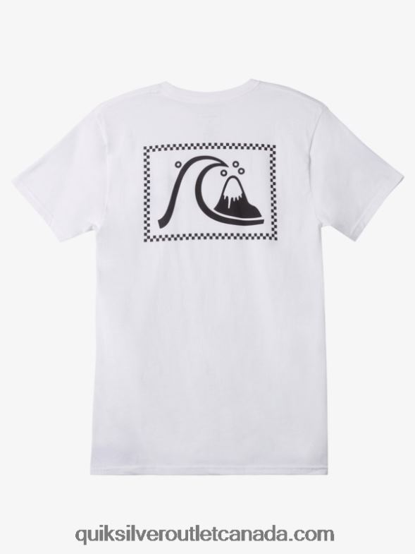 CA Quiksilver Men The Original T-shirt white TX4R21067