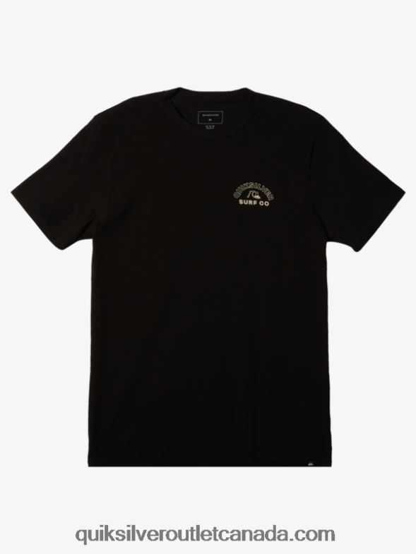 CA Quiksilver Men Timeless Spin T-Shirt black TX4R2106