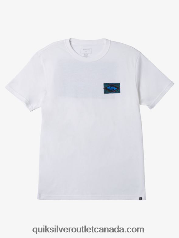 CA Quiksilver Men Vibing T-Shirt white TX4R2179