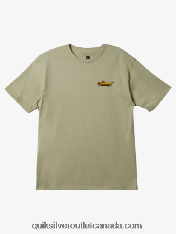 CA Quiksilver Men Waterman Beacons Bound T-Shirt tea TX4R21344