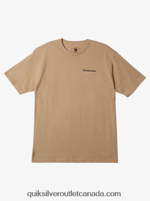 CA Quiksilver Men Waterman Choppy Seas T-Shirt incense TX4R21346