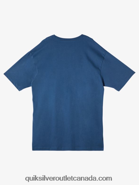 CA Quiksilver Men Waterman Fish Tales T-Shirt ensign blue TX4R259