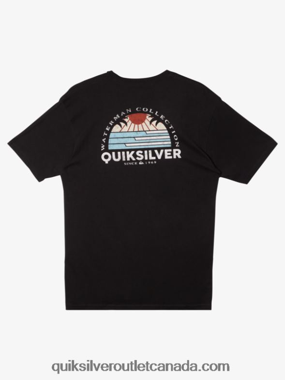 CA Quiksilver Men Waterman Set View T-Shirt black TX4R239