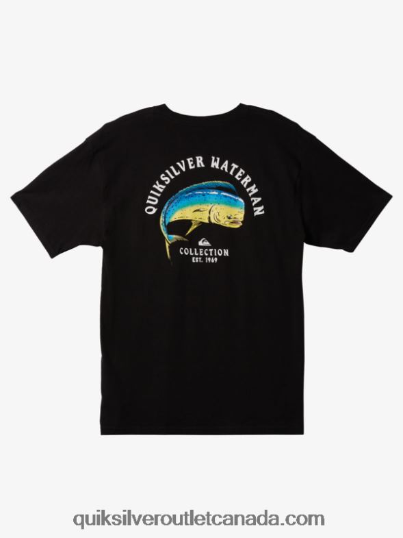 CA Quiksilver Men Waterman Tension On T-Shirt black TX4R21341