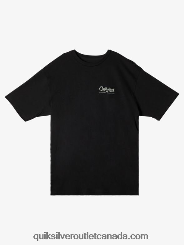 CA Quiksilver Men Waterman Undertow T-Shirt black TX4R253