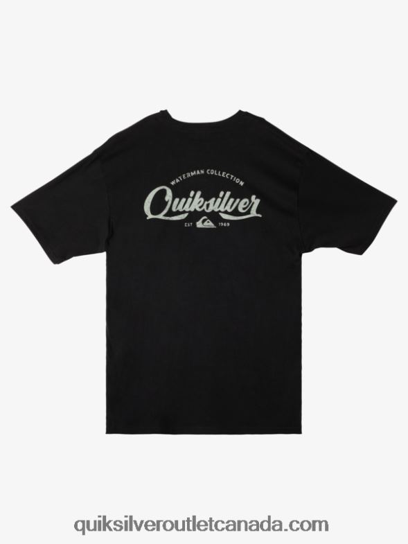 CA Quiksilver Men Waterman Undertow T-Shirt black TX4R253