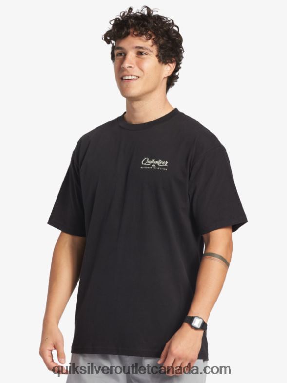 CA Quiksilver Men Waterman Undertow T-Shirt black TX4R253