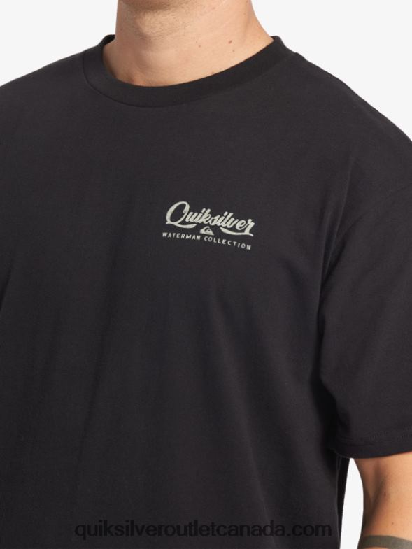 CA Quiksilver Men Waterman Undertow T-Shirt black TX4R253