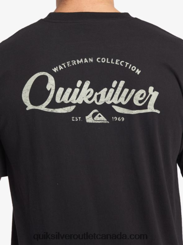 CA Quiksilver Men Waterman Undertow T-Shirt black TX4R253