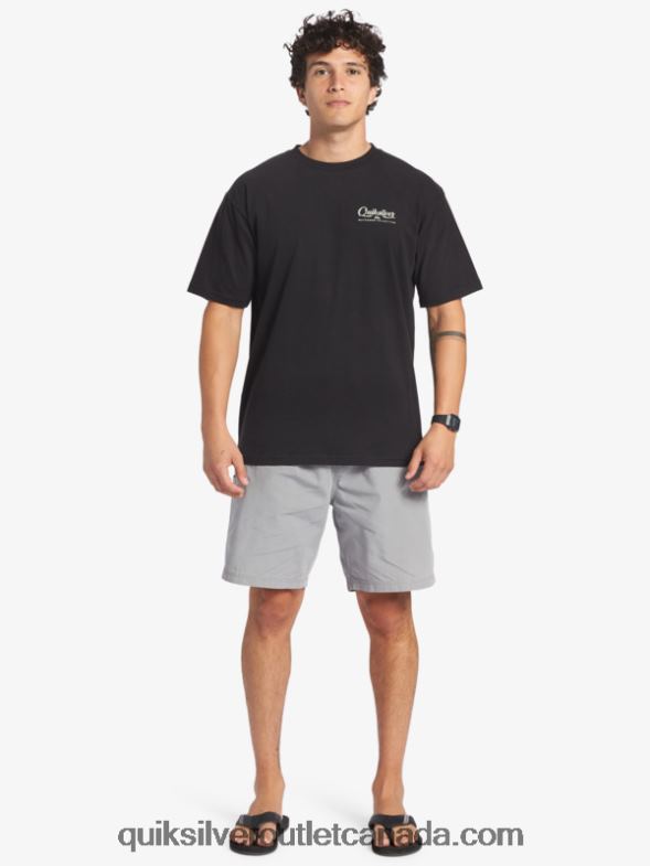 CA Quiksilver Men Waterman Undertow T-Shirt black TX4R253