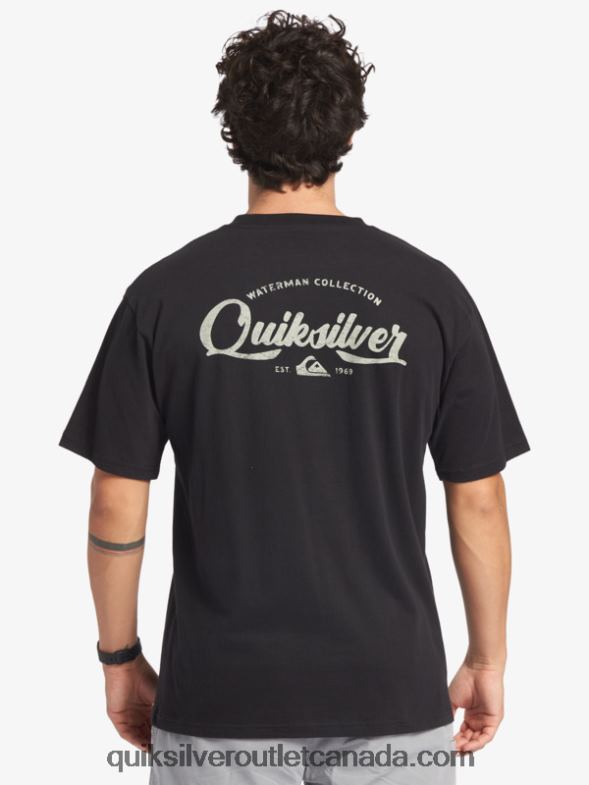 CA Quiksilver Men Waterman Undertow T-Shirt black TX4R253