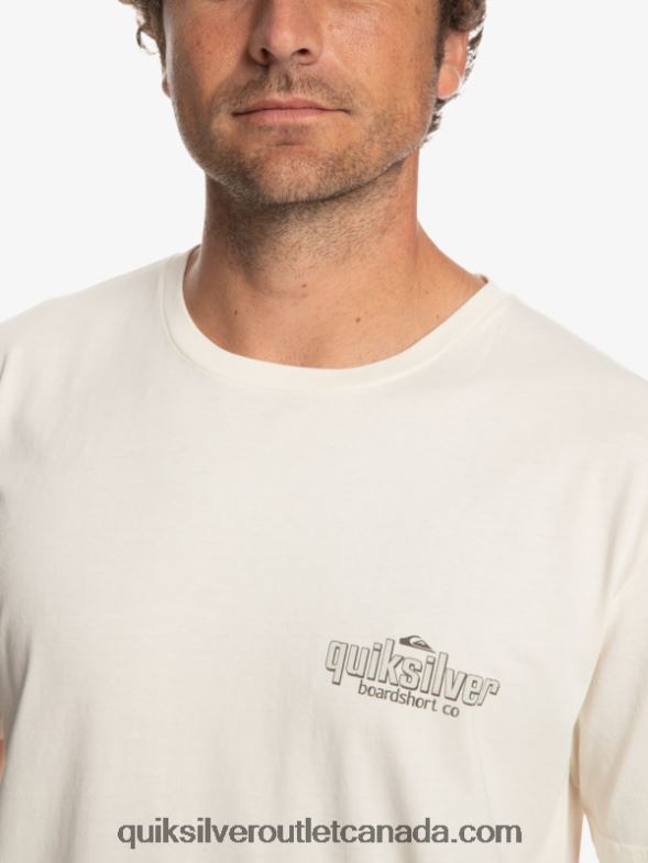 CA Quiksilver Men Words T-Shirt birch TX4R2934
