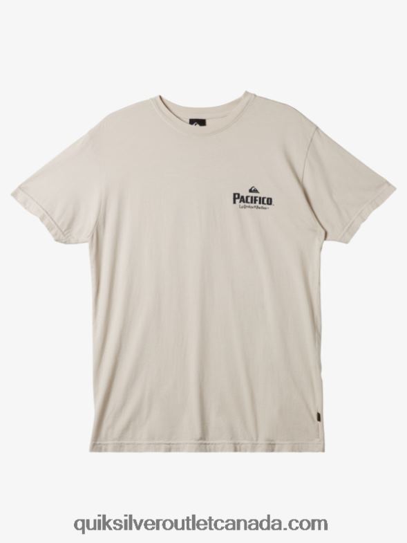 CA Quiksilver x Pacifico Men Scenic Vibes T-Shirt stone TX4R29