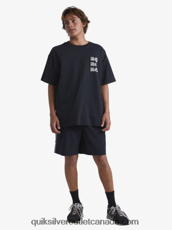 CA Quiksilver x Stab Men T-Shirt black TX4R21667