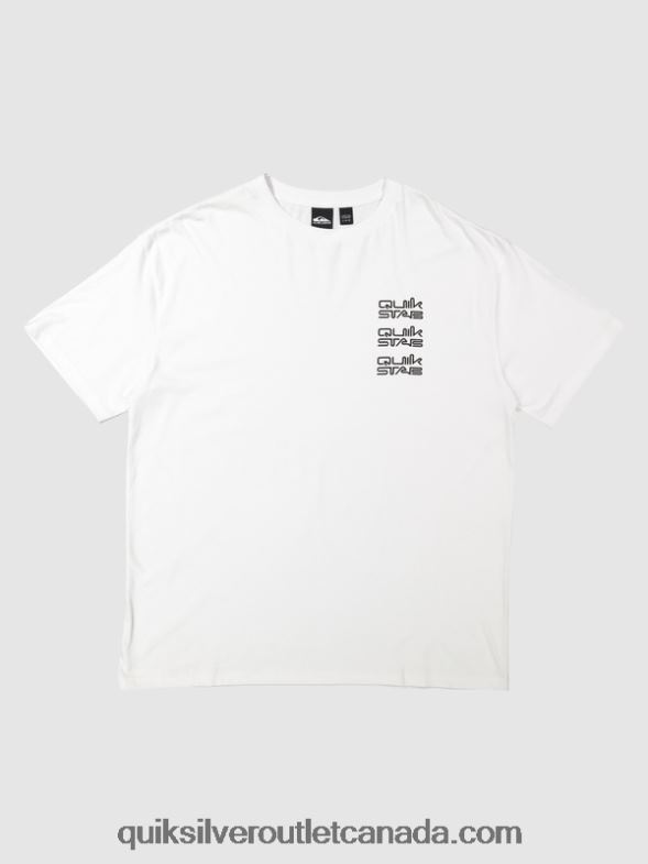 CA Quiksilver x Stab Men T-Shirt white TX4R21668