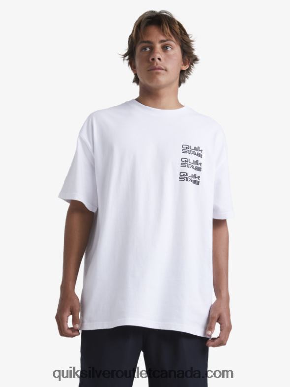 CA Quiksilver x Stab Men T-Shirt white TX4R21668