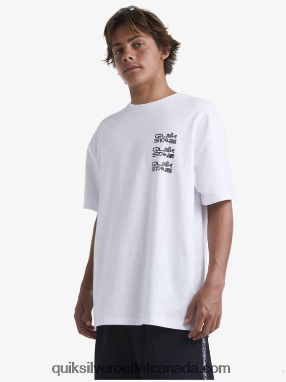 CA Quiksilver x Stab Men T-Shirt white TX4R21668