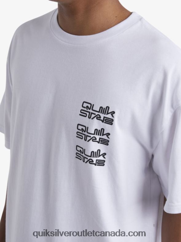 CA Quiksilver x Stab Men T-Shirt white TX4R21668