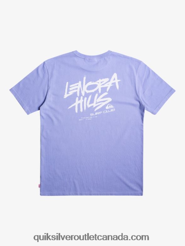 CA Quiksilver x Stranger Men Things Lenora T-Shirt jacaranda TX4R21838