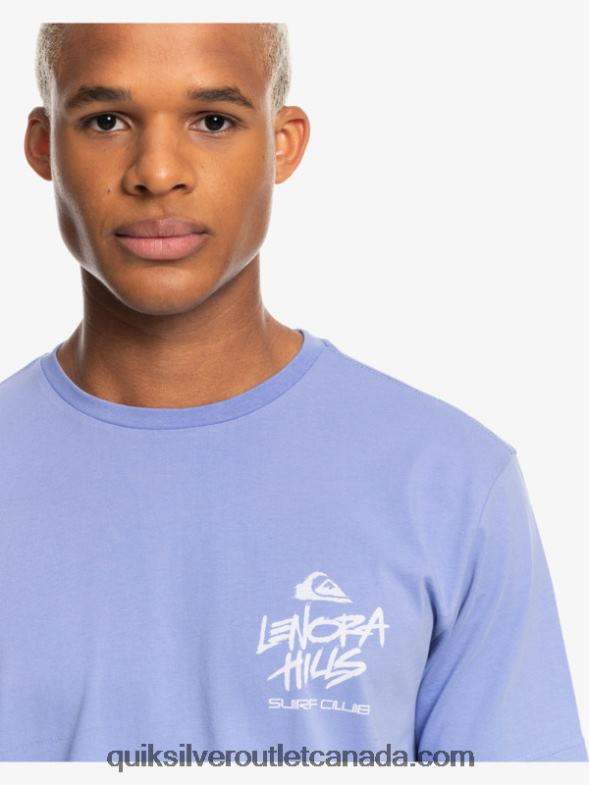 CA Quiksilver x Stranger Men Things Lenora T-Shirt jacaranda TX4R21838
