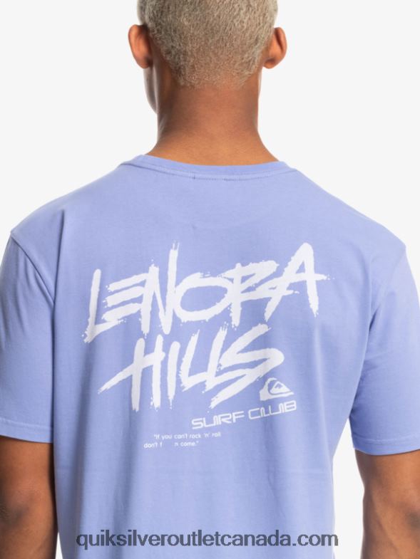 CA Quiksilver x Stranger Men Things Lenora T-Shirt jacaranda TX4R21838