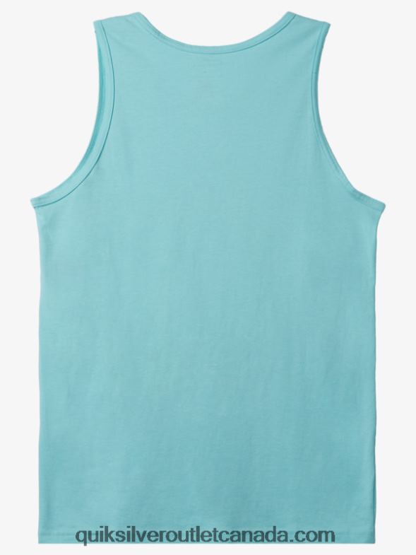 CA Quiksilver Men Big Logo Tank angel blue TX4R2265