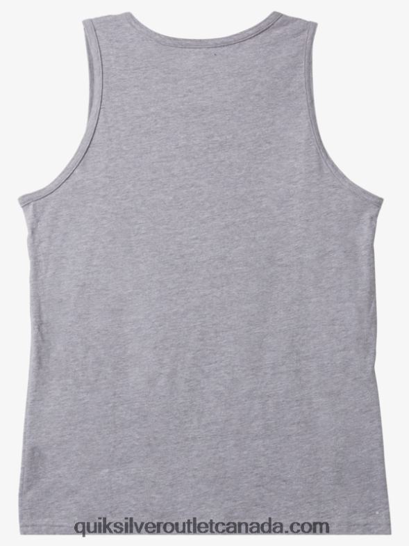 CA Quiksilver Men Big Logo Tank athletic heather TX4R2267