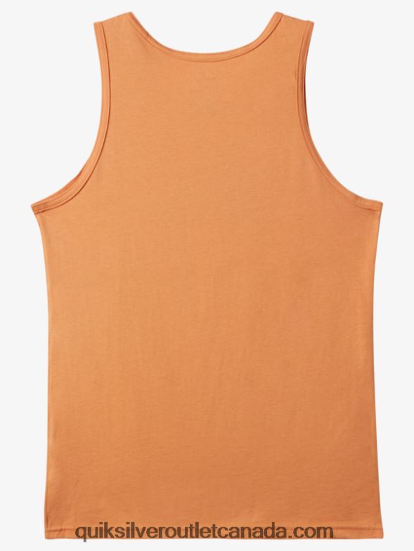 CA Quiksilver Men Big Logo Tank copper tan TX4R2266