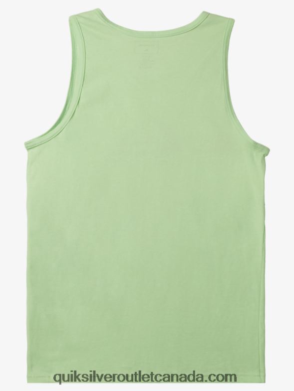CA Quiksilver Men Big Logo Tank paradise green TX4R2264