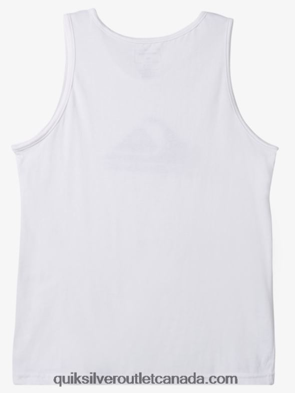 CA Quiksilver Men Big Logo Tank white TX4R2263