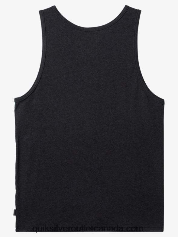 CA Quiksilver Men Everyday Stripe Tank charcoal heather TX4R2705