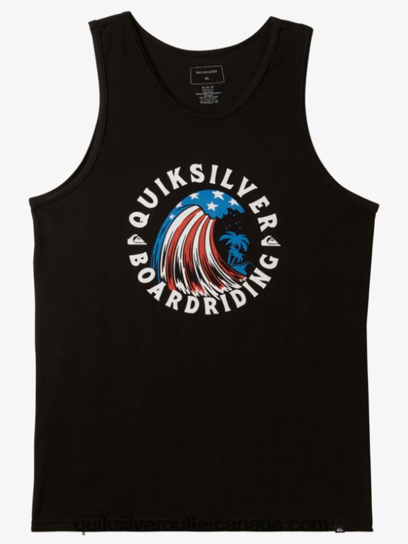 CA Quiksilver Men Home Of The Wave Tank black TX4R2155