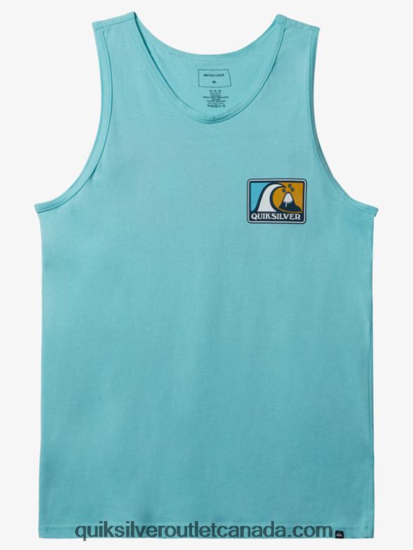 CA Quiksilver Men Mellow Bubble Tank angel blue TX4R2165