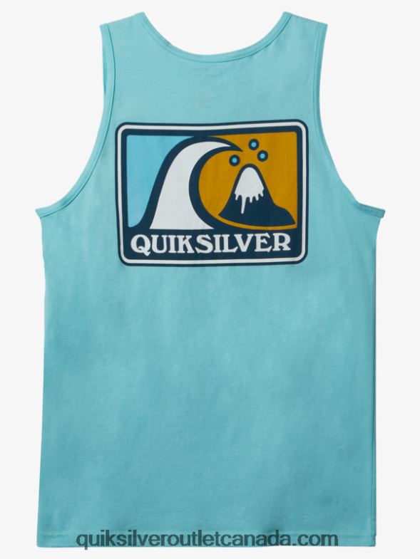 CA Quiksilver Men Mellow Bubble Tank angel blue TX4R2165