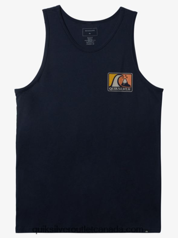CA Quiksilver Men Mellow Bubble Tank navy blazer TX4R2166