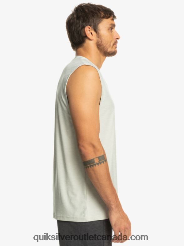 CA Quiksilver Men Muscle Tank gray violet heather TX4R2930