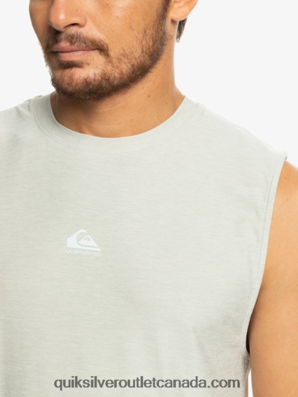 CA Quiksilver Men Muscle Tank gray violet heather TX4R2930
