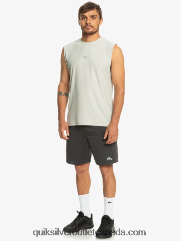 CA Quiksilver Men Muscle Tank gray violet heather TX4R2930
