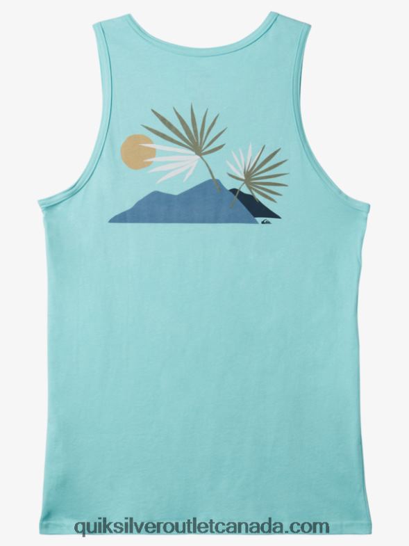 CA Quiksilver Men New Tribe Tank angel blue TX4R2126