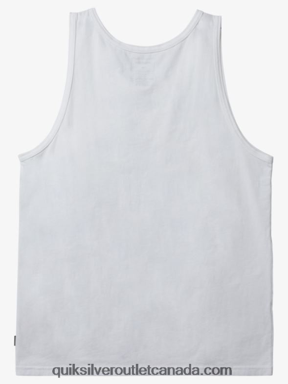 CA Quiksilver Men Omni Pocket Tank T-shirt white TX4R2557