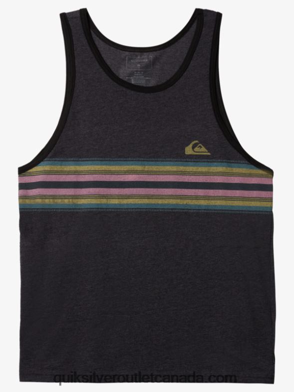 CA Quiksilver Men Streamline Tank T-shirt charcoal heather TX4R21337