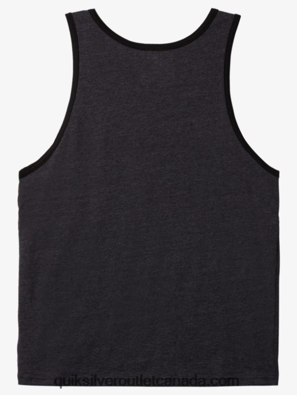 CA Quiksilver Men Streamline Tank T-shirt charcoal heather TX4R21337