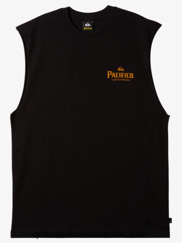 CA Quiksilver x Pacifico Men Straight Shooter Tank black TX4R24