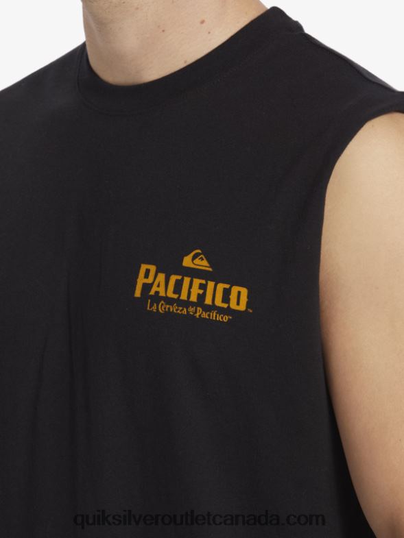 CA Quiksilver x Pacifico Men Straight Shooter Tank black TX4R24