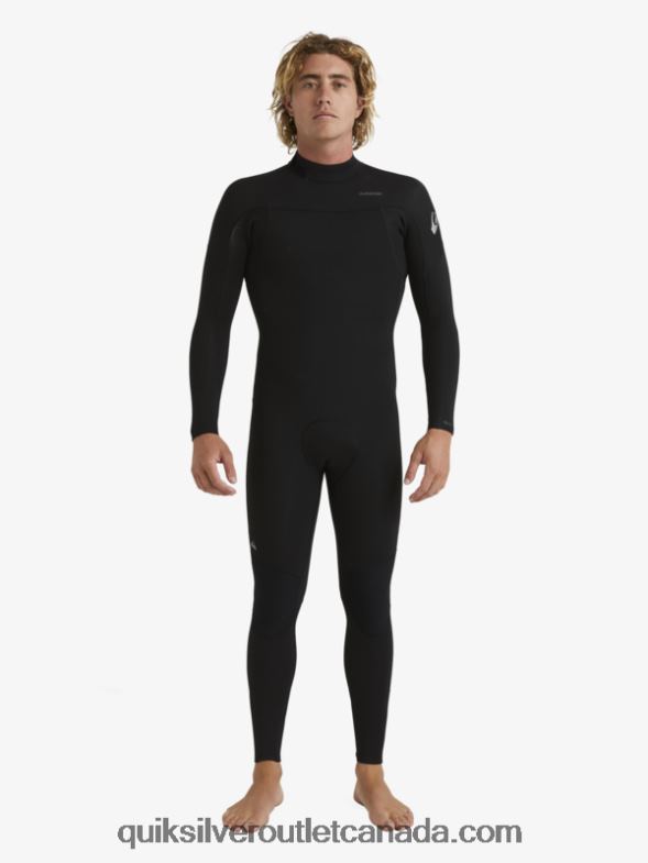 CA Quiksilver Men 3/2 Everyday Sessions Back-Zip Wetsuit black TX4R2928
