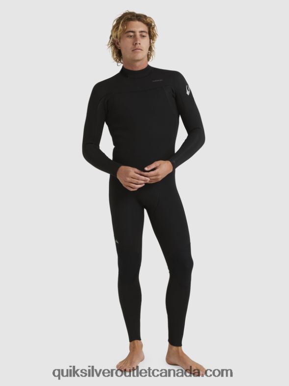 CA Quiksilver Men 3/2 Everyday Sessions Back-Zip Wetsuit black TX4R2928